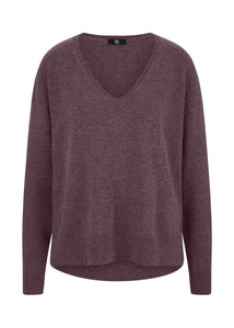 Riani Knit Pullover in Morello