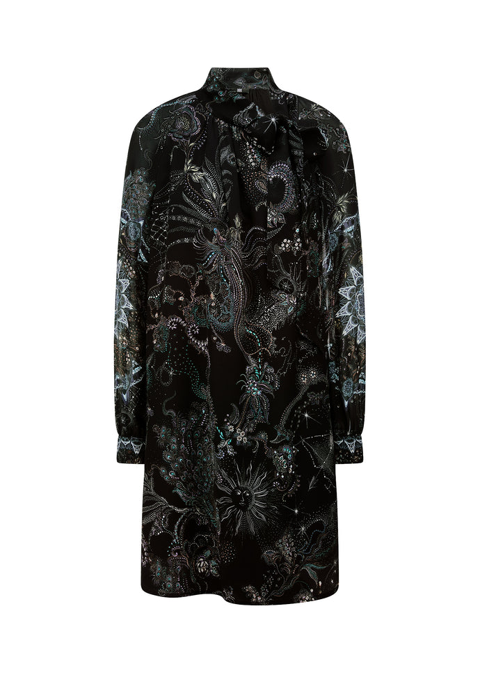 Riani Midi Long-Sleeve Dress