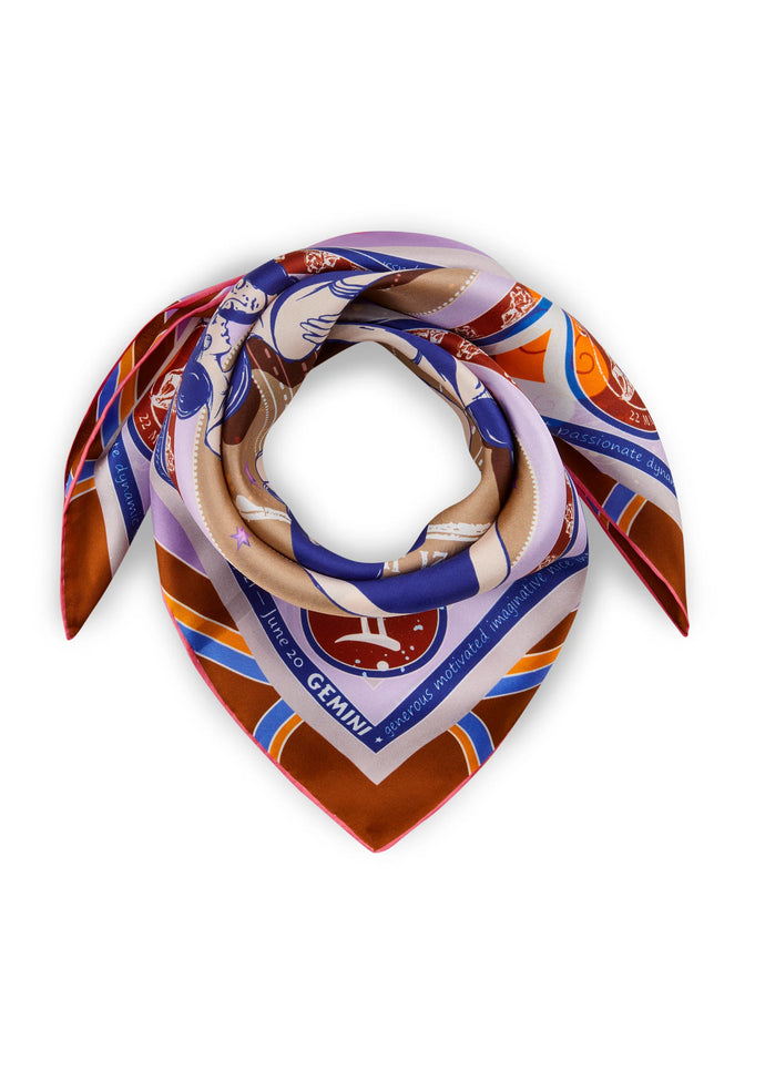 Codello Exclusive Gemini Scarf in Pure Silk
