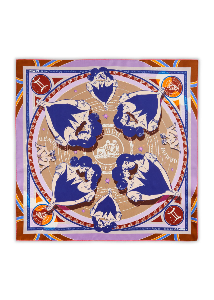 Codello Exclusive Gemini Scarf in Pure Silk – Ela Maria