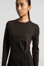 Load image into Gallery viewer, Peserico Fluid Cotton Wool Jersey Dress in Grey
