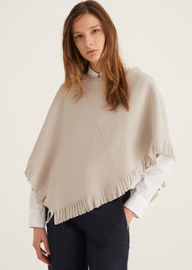 Rosso35 Poncho in Beige