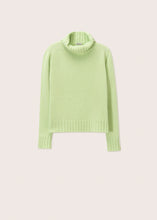 Load image into Gallery viewer, Rosso35 Turtle Neck Sweater in Mint Green
