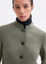 Load image into Gallery viewer, Rosso35 Boiled-wool jacket with a mandarin collar
