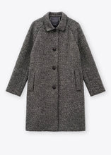 Load image into Gallery viewer, Rosso35 Felted wool coat with raglan sleeve
