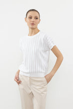 Load image into Gallery viewer, Peserico Pure Cotton Crepe Sweater
