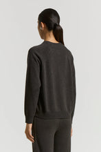 Load image into Gallery viewer, Peserico Jumper with Shoulder Detail in Ebony Brown
