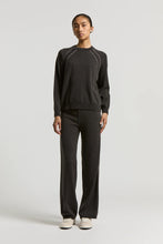 Load image into Gallery viewer, Peserico Jumper with Shoulder Detail in Ebony Brown
