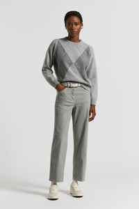 Peserico Lurex Jumper in Grey