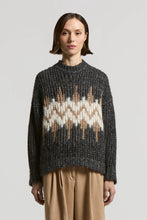 Load image into Gallery viewer, Peserico Sleeveless Alpaca-Blend Jumper with Norwegian Design
