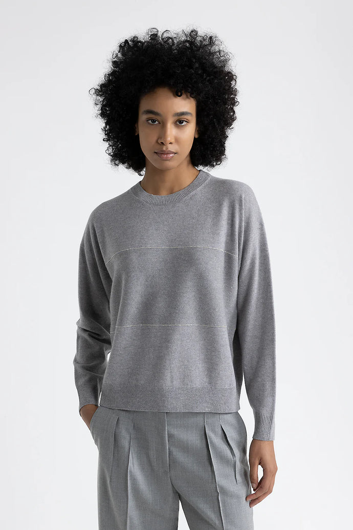 Peserico Sweater in Granite