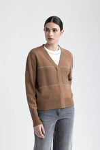 Load image into Gallery viewer, Peserico Cardigan in Chestnut
