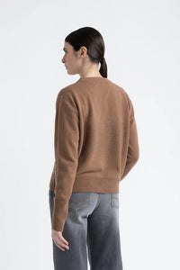 Peserico Cardigan in Chestnut