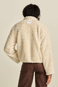 Pom Teddy Ecru Jacket