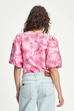 Load image into Gallery viewer, Pom Floral Jacquard Top in Pink
