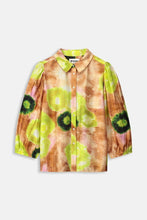 Load image into Gallery viewer, Pom Lime Print Blouse
