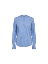 Load image into Gallery viewer, Mos Mosh Matthea Shirt in Blue
