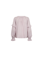 Load image into Gallery viewer, Mos Mosh Jorun Striped Blouse in Ballet
