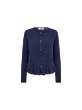 Load image into Gallery viewer, Mos Mosh Mape Alice Knit Cardigan in Crown Blue
