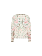 Load image into Gallery viewer, Mos Mosh Wylde Orchid Blouse in Turf Green
