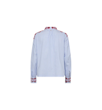Load image into Gallery viewer, Mos Mosh Osmo Stripey Shirt in Blue
