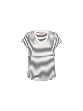 Load image into Gallery viewer, Mos Mosh Kala Striped Tee in Salute Navy
