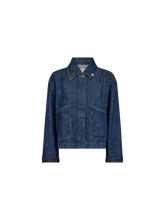 Load image into Gallery viewer, Mos Mosh Eyla Arge Jacket in Dark Blue
