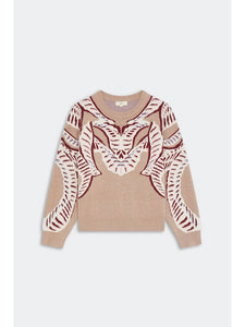 Suncoo Pandori Jumper in Taupe