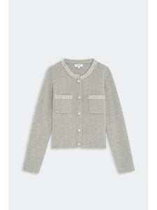 Suncoo Garvi Cardigan in Grey