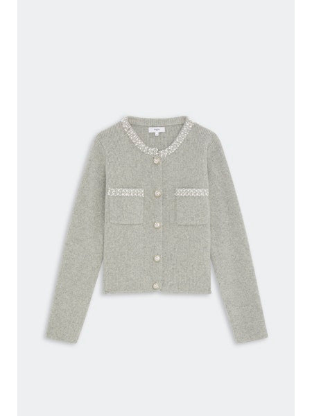 Suncoo Garvi Cardigan in Grey