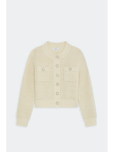 Suncoo Gabor Cardigan in Cream