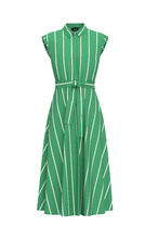Load image into Gallery viewer, Emme Effect Dress in Green
