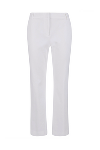 Purotatto White Trousers with a bootleg