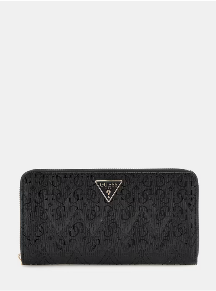 Guess Adelard 4g Logo Patent Maxi Wallet