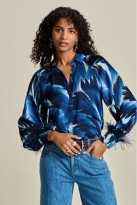 Pom Festive Feathers Blouse