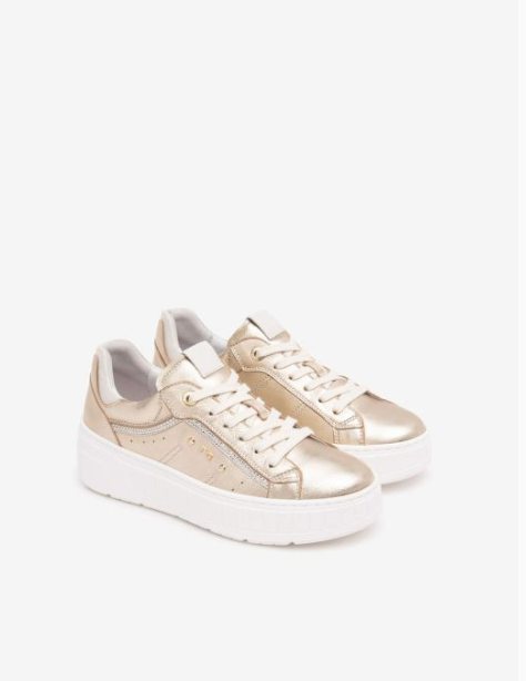 NeroGiardini Trainers in Gold