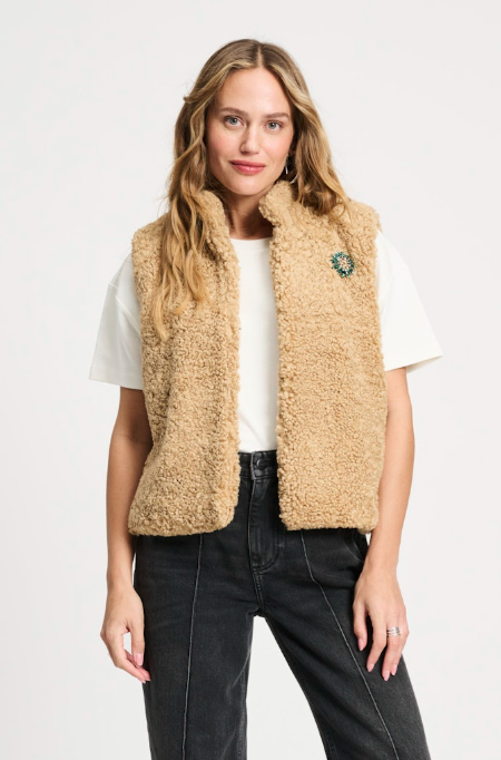 Pom Teddy Love in Camel