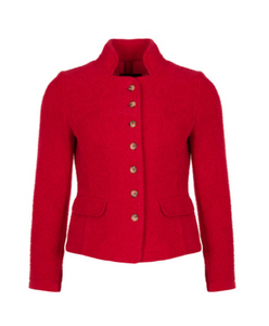 B*THREE Maartje Blazer in Red