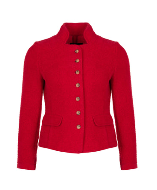 B*THREE Maartje Blazer in Red