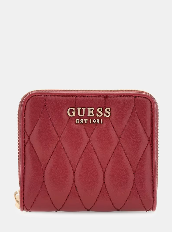 Guess Valla Quilted Mini Wallet