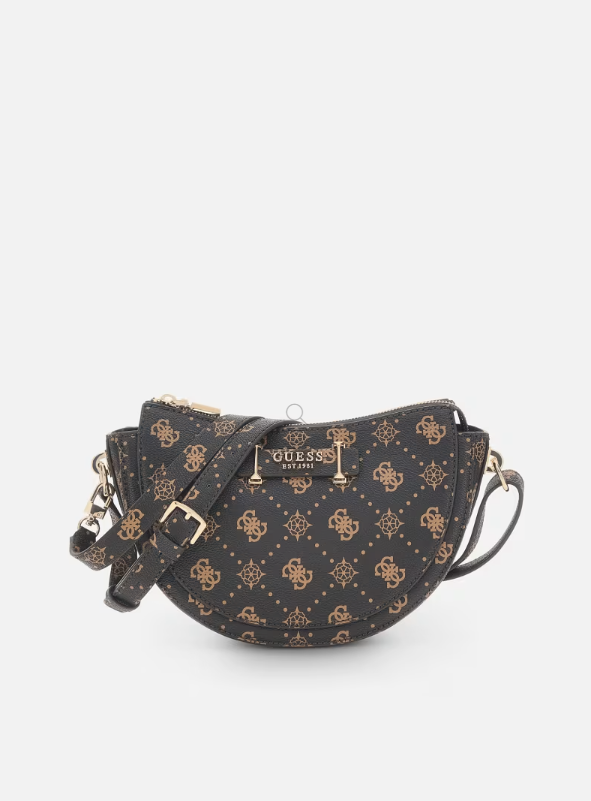 Guess Silia 4G Peony Logo Shoulder Bag