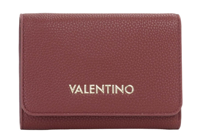 Valentino Brixton Wallet in Burgundy