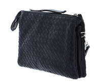 Load image into Gallery viewer, Abro Weaving Crossbody Bag in Navy
