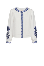 Load image into Gallery viewer, Purotatto Shirt with Macrame Embroidery
