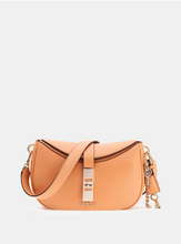 Load image into Gallery viewer, Guess Brooke Charm Shoulder Bag in Apricot
