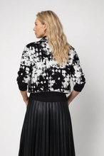 Load image into Gallery viewer, Monari Knitted Cape with Jacquard Pattern
