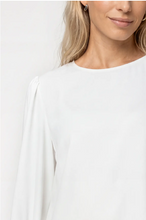 Load image into Gallery viewer, Monari Blouse with Crepe Structure in Off-White
