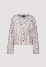 Load image into Gallery viewer, Monari Cardigan with Leopard Pattern in Taupe Pattern
