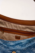 Load image into Gallery viewer, Guess Camden Shoulder Bag in Denim
