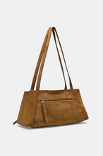 Load image into Gallery viewer, Guess Devon Shoulder Satchel Bag in Brown
